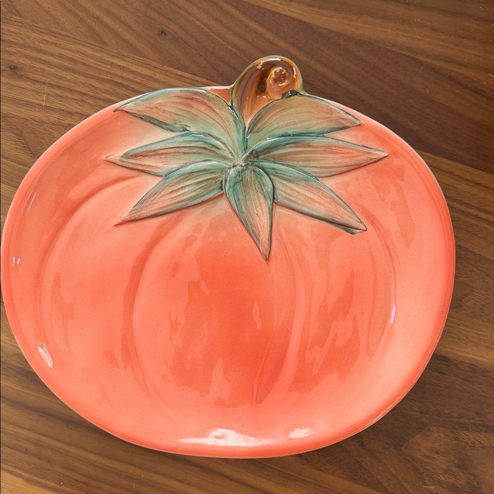 Made in Italy Salute! Italia Tomato Plate